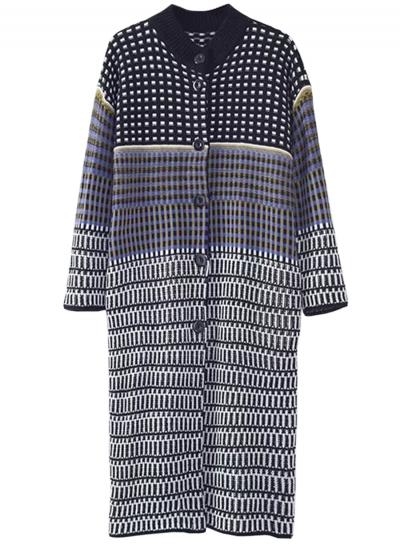 Oasap Women's Casual Single Breasted Long Knitted Cardigan With Pockets
