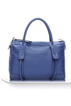 Oasap Elegant Wholecolored Tassels Detail Shoulder Bag