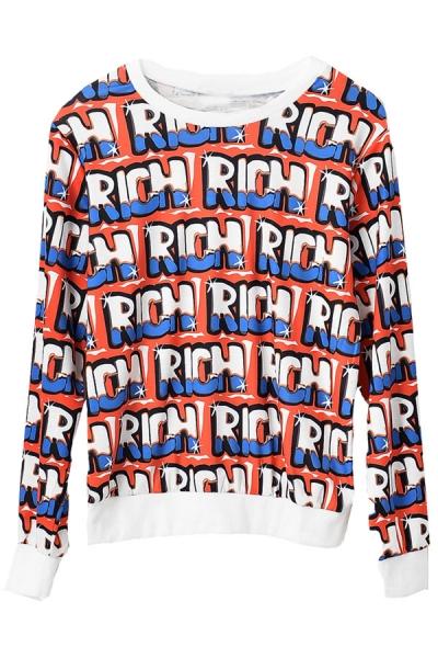 Oasap Super Rich Sweatshirt