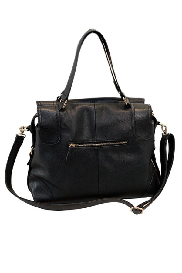 Oasap Tote With Rolled Top Detail