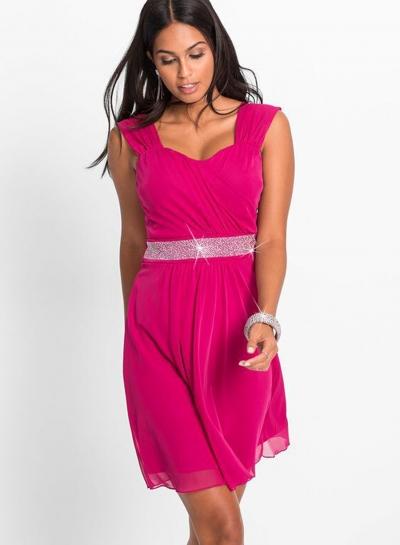 Oasap Elegant Sleeveless Sequins Cocktail Party Dress