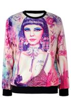 Oasap Ancient Egypt Beauty Sweatshirt