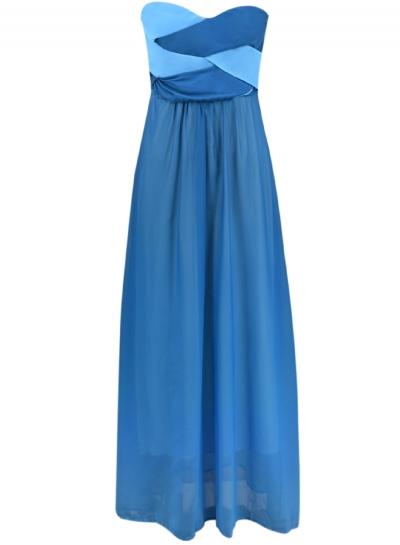 Oasap Women's Sweetheart Strapless Maxi Evening Ball Gown Prom Dress