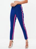 Oasap Fashion Casual Patch Sport Pants