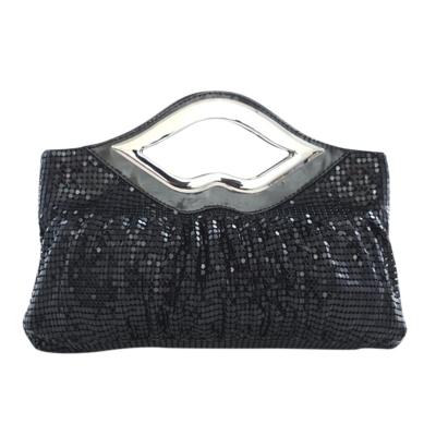 Oasap Top Handle Sequins Clutch Evening Bag