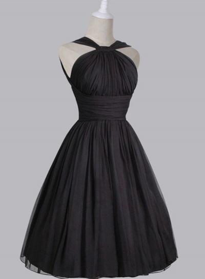 Oasap Sleeveless Backless A-line Cocktail Dress