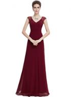 Oasap Women's Floral Lace Paneled V Neck High Waist Dress
