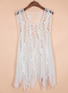 Oasap Fashion Sleeveless Bikini Cover Up Tank