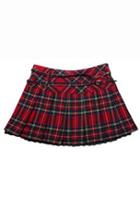 Oasap Sweet Preppy Chic Style Mini Skirt
