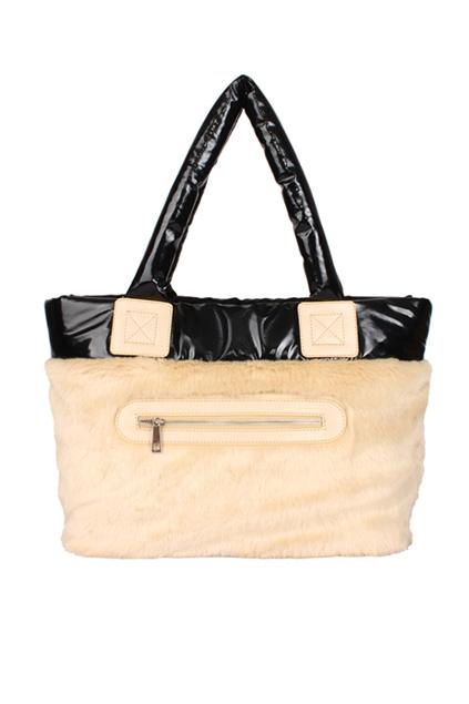 Oasap Faux Fur Padded Bag