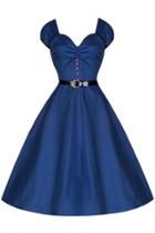 Oasap Chic Button Front Backless Wrapped Chest Dress