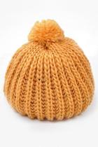 Oasap Solid Color Pompom Beanie