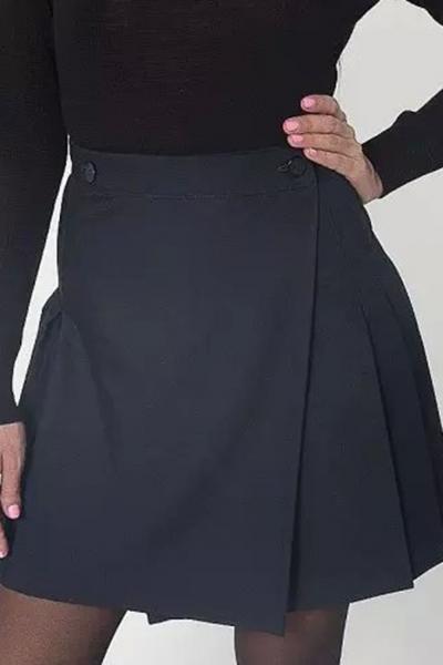 Oasap Classic Solid A-line Skirt