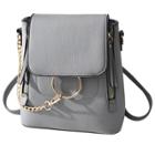 Oasap Fashion Pu Leather Shoulder Bag Backpack