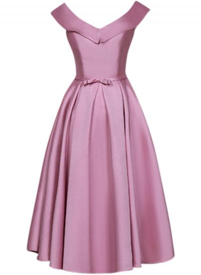 Oasap Women's Off Shoulder Wedding Party Cocktail A-line Dress