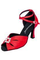Oasap Latin Dance High Slim Heel Sandals Shoes