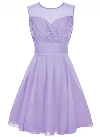 Oasap Sleeveless Ruched High Waist A-line Cocktail Dress