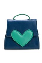 Oasap Heart Pattern Contrast Color Purse