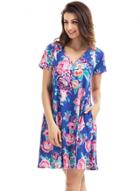 Oasap Pocket Design Summer Floral Shirt Dress