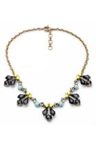 Oasap Vintage-inspired Crystal Necklace