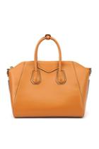 Oasap Simple Elegant Celebrity Zipped Shoulder Bag