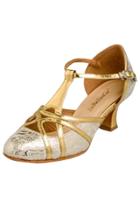 Oasap Shimmer Hollow Out Latin Dance High Heel Sandals Shoes