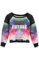 Oasap Future Dip Dye Sweatshirt