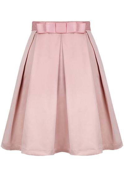Oasap Charming Pleaded Knee-length Skirt