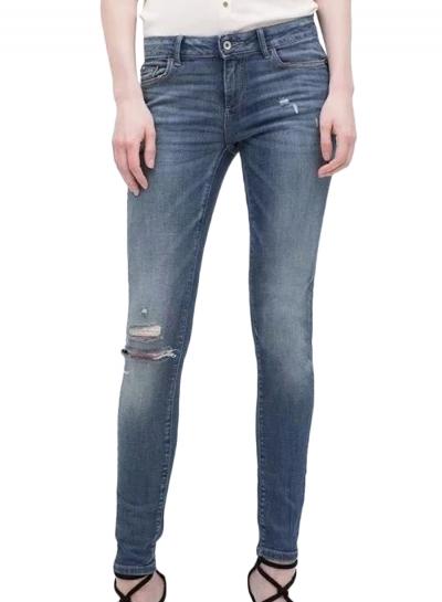 Oasap Women's Fashion Destroyed Skinny Denim Pencil Pants