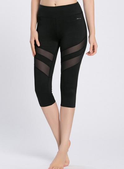 Oasap Women's Breathable Skinny Dri-fit Cropped Sports Leggings