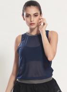 Oasap Women's Solid Dri-fit Breathable Sports Vest