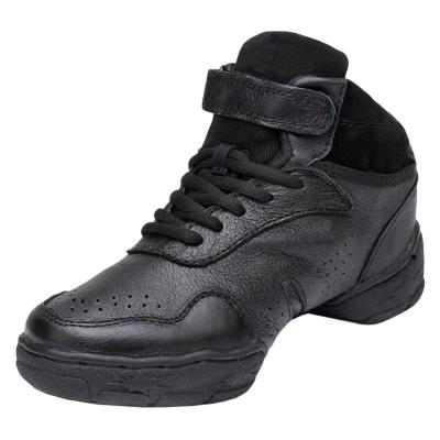 Oasap Unisex Genuine Leather Soft Sole Jazz Dance Shoes