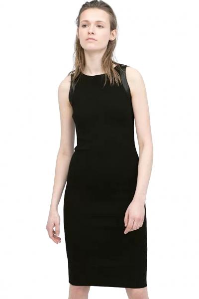 Oasap Sexy Bodycon Little Black Mini Dress