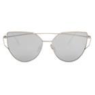 Oasap Fashion Lightweight Metal Frame Oversized Sunglasses