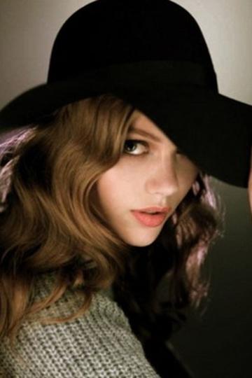 Oasap Vintage Waved Wide Brim Hat With A Knot