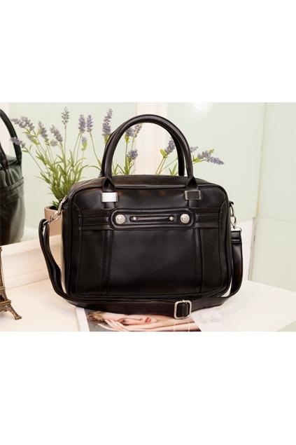 Oasap Simple Style Double Handle Shoulder Bag
