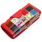 Oasap Genuine Cow Leather Long Clutch Purse