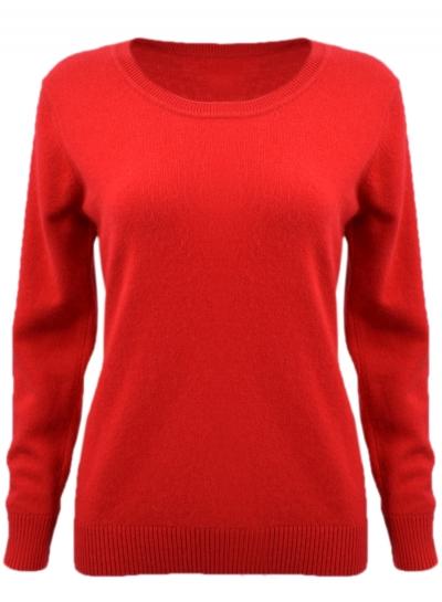 Oasap Women's Solid Color Cashmere Knit Sweater