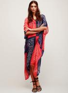 Oasap Loose Long Cover-up Beachwear