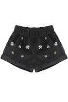 Oasap Vintage Cross High Waist Shorts