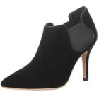 Oasap Pointed Toe Elastic Stiletto Ankle Bootie