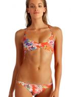 Oasap 2 Piece Halter Floral Printed Bikini Set