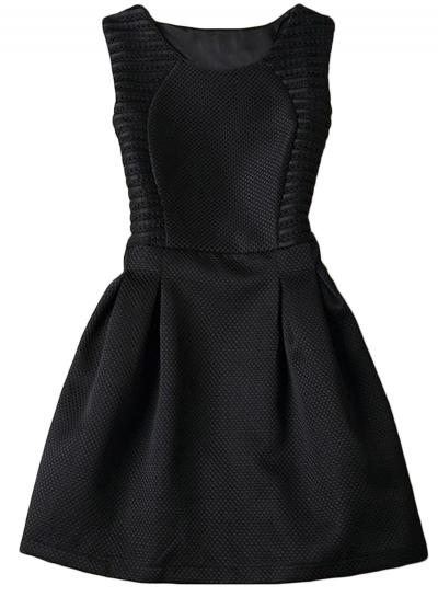Oasap Women's Fashion Sleeveless Pullover Fit Flare Tank Dress