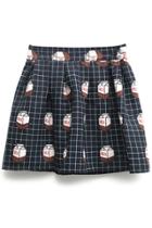 Oasap Favorite Milk Box Plaid Skirt
