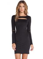 Oasap Women's Cut Out Long Sleeve Bodycon Dress