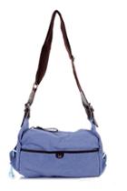 Oasap Casual Canvas Messenger Bag With Plaited Sides