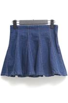 Oasap High Waisted Jean Skirt