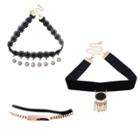 Oasap 3 Pieces Chokers Necklaces Set