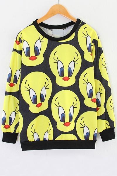 Oasap Sweet Cartoon Sweatshirt