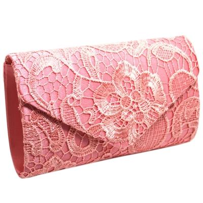 Oasap Floral Lace Evening Envelope Clutch Bag